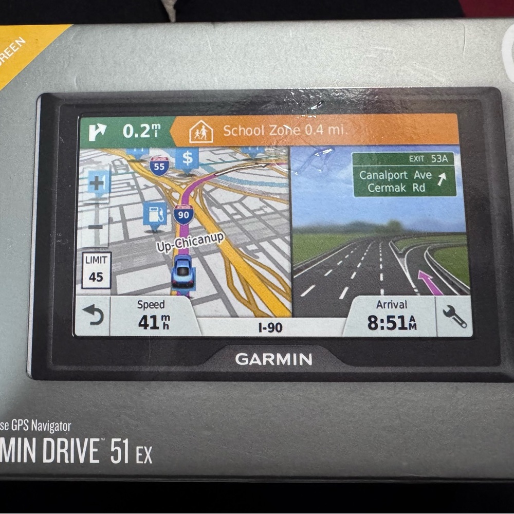 Garmin Drive 51 EX GPS Navigator - Black